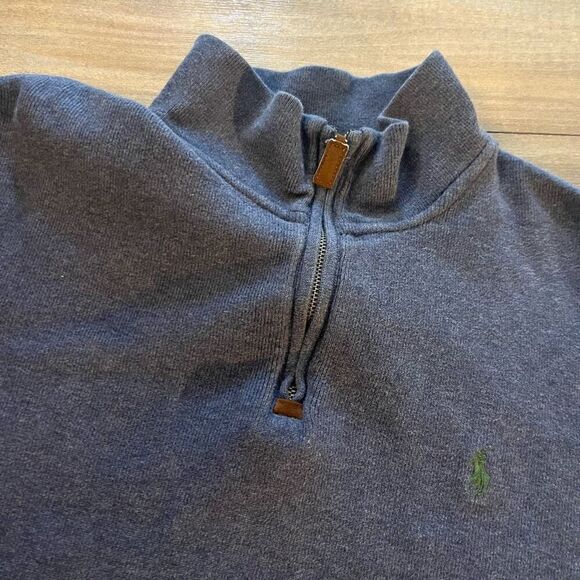 Polo Ralph Lauren Grey Sweater Men Large - Picture 2 of 6
